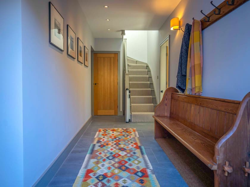 Hallway | The Farmhouse at Gelli Newydd - Gelli Newydd Farm Cottages, Llanrwst