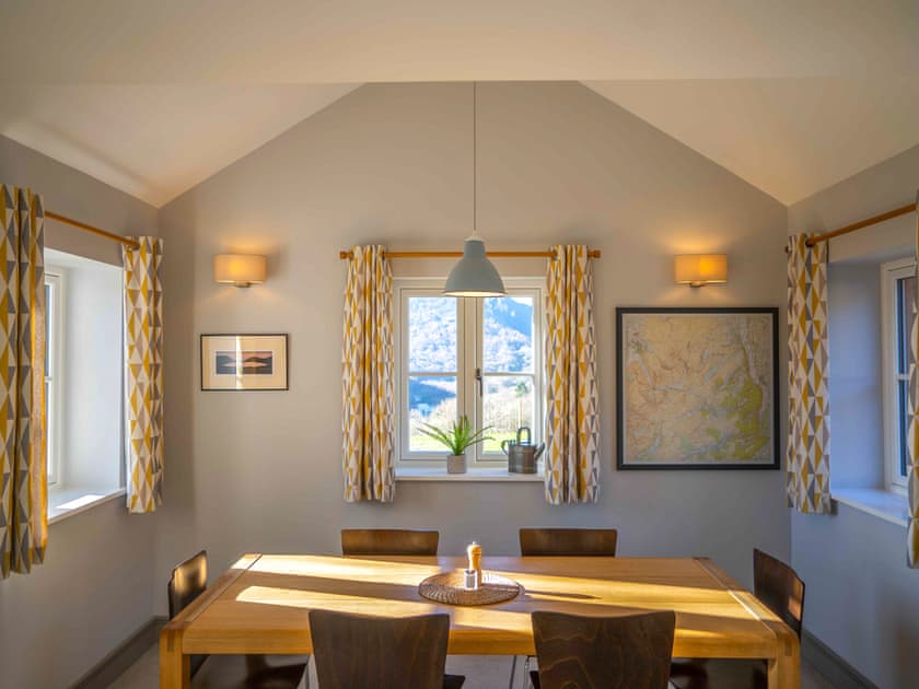 Dining Area | The Farmhouse at Gelli Newydd - Gelli Newydd Farm Cottages, Llanrwst