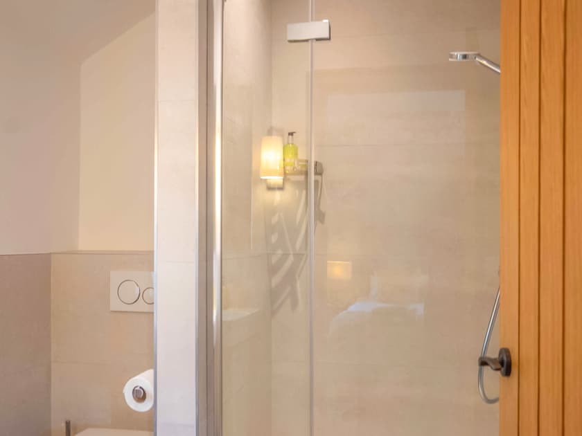 Shower room | The Farmhouse at Gelli Newydd - Gelli Newydd Farm Cottages, Llanrwst