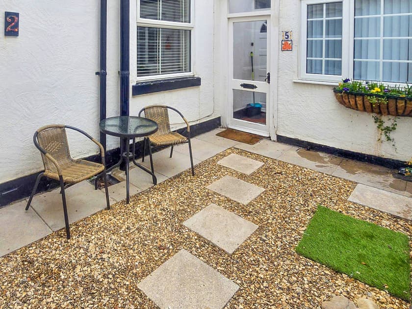 Outdoor patio space | The Hideaway, Southport