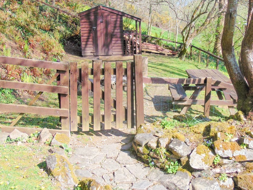 Cwm Bach, Cwm Tydu, near Llangrannog