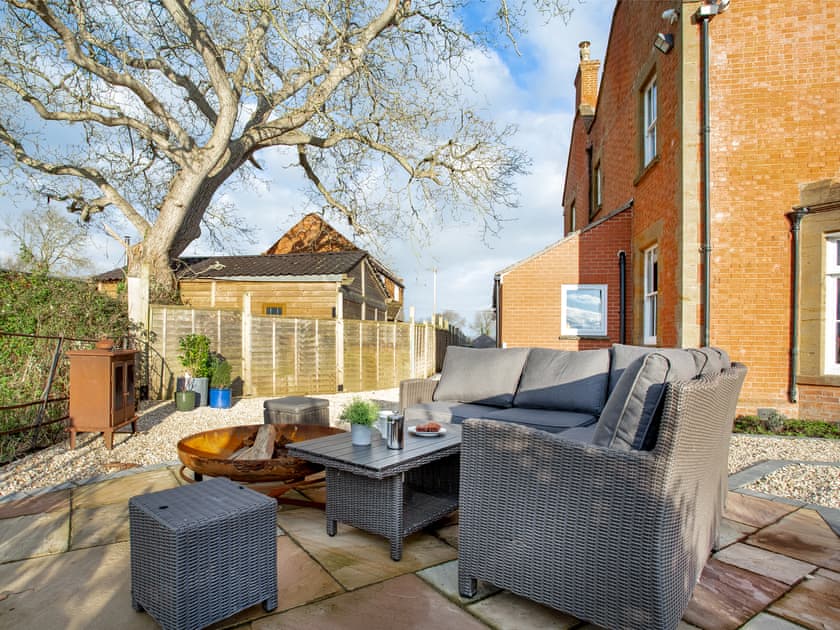 Outdoor area | Sunset View, Burtle, near Glastonbury