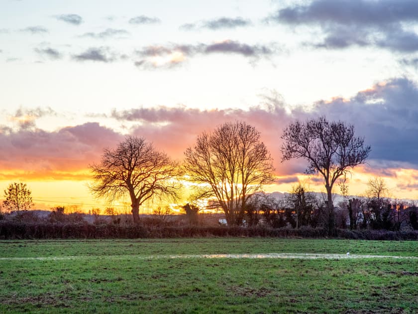 View | Sunset View, Burtle, near Glastonbury