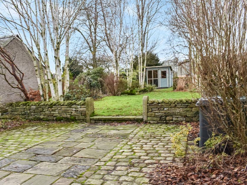 Patio | Woodbine Cottage, Burrow, near Kirkby Londsdale