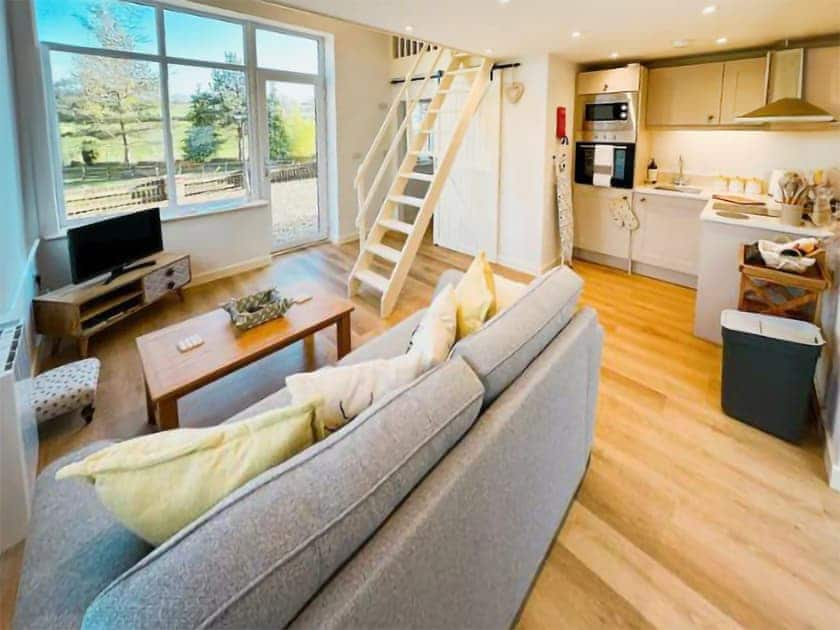 Open plan living space | Honey Bee Cottage, Groes-pluen, near Welshpool