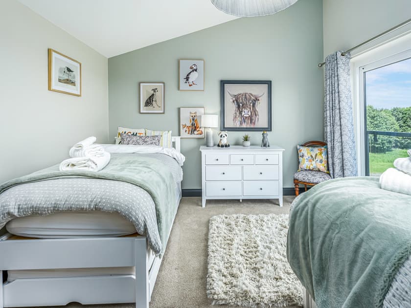 Twin bedroom | Bellshill Bothy, Bellshill, near Bamburgh