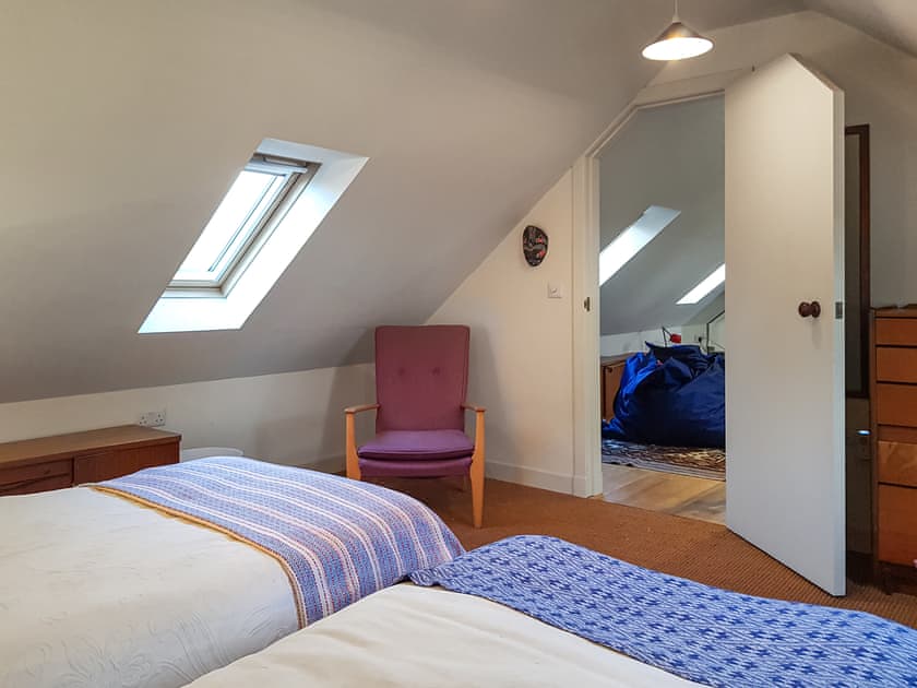 Twin bedroom | Moonzie Stable, Cupar, near St Andrews