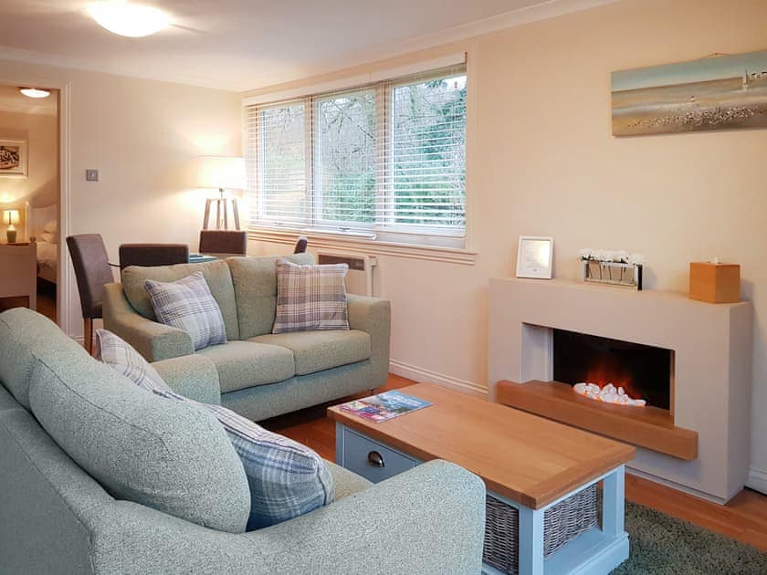 Open plan living space | Leven Lodge 3 - Loch Lomond Sanctuary Lodges, Loch Lomond