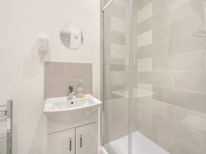Shower room | Apartment Two - Arbroath Apartments, Arbroath