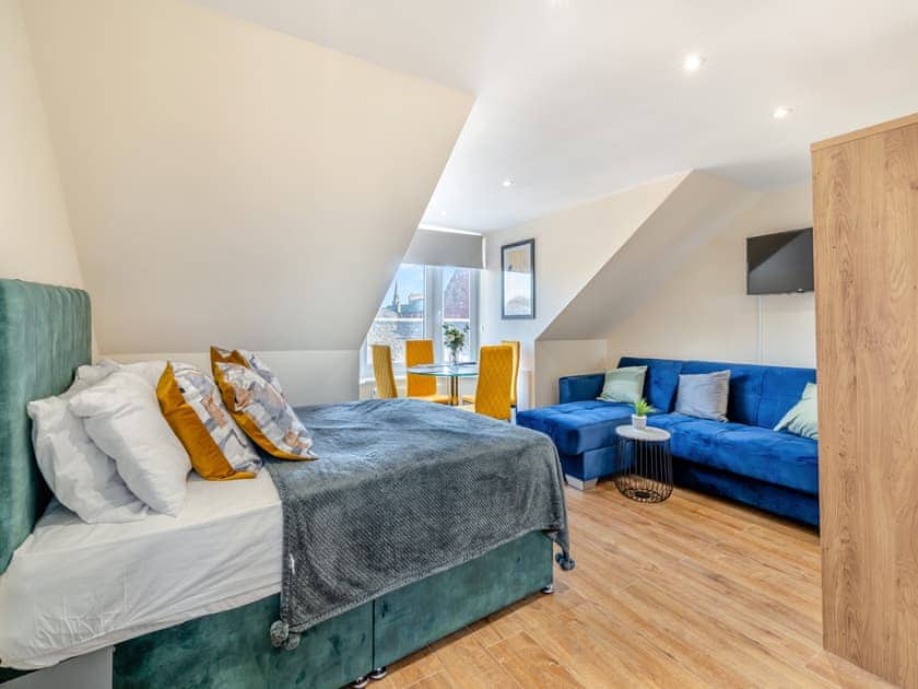 Open plan living space | Apartment Six - Arbroath Apartments, Arbroath