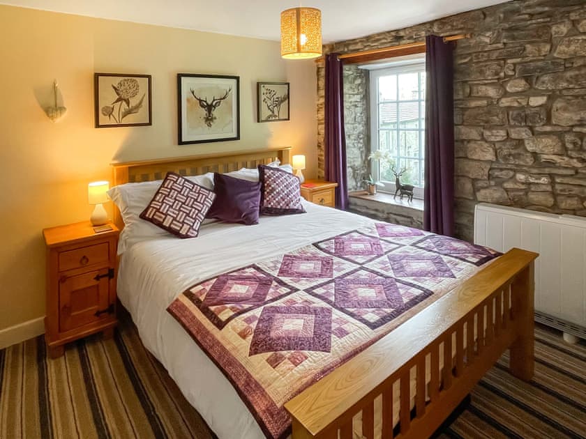 Comfortable double bedroom | Cauldron Falls, West Burton, near Leyburn