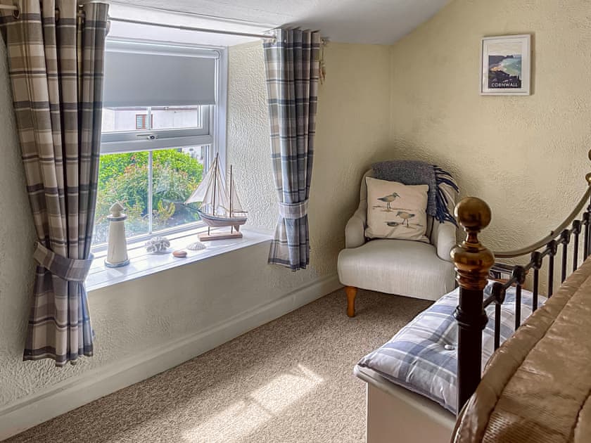 Double bedroom | Gribbas Cottage, Stithians