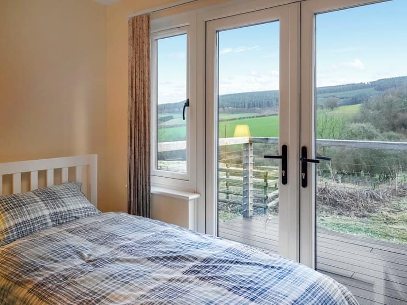 Bedroom with 2 single beds | The Old Stables, Presteigne