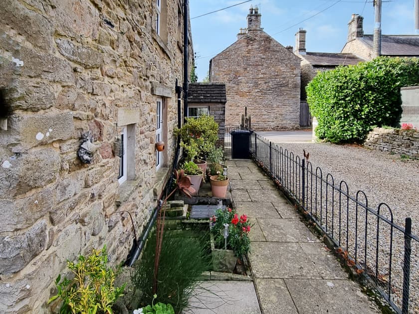 Patio | Town Hall Cottage, Redmire near Leyburn