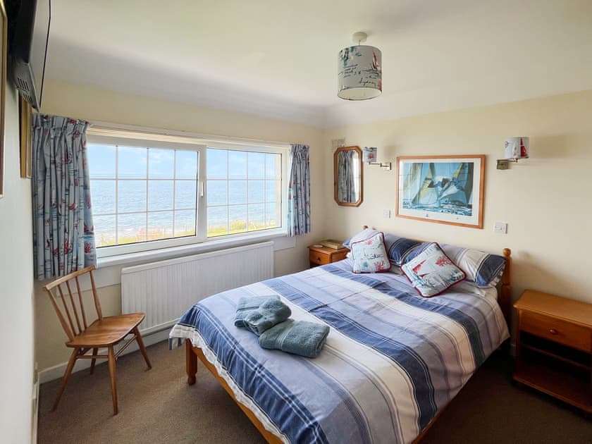 Double bedroom | Coastguard Cottage, Downderry, near Looe