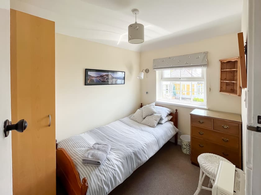Bedroom | Coastguard Cottage, Downderry, near Looe