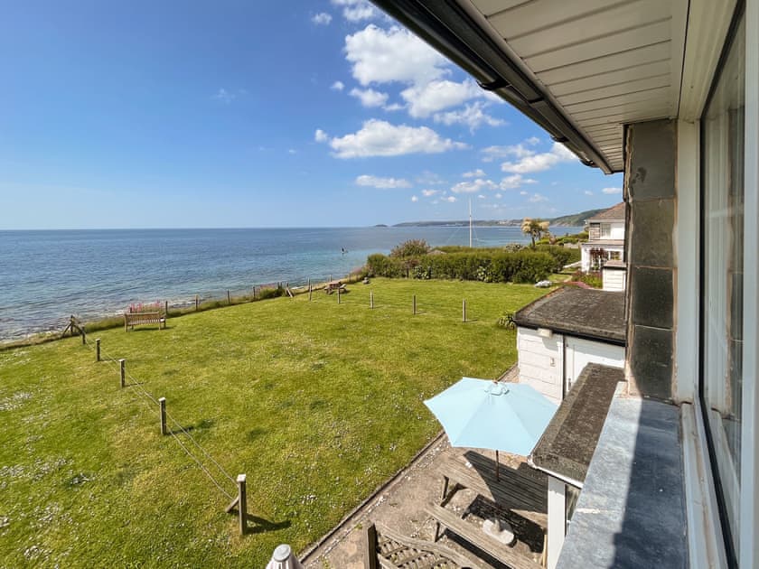 View | Coastguard Cottage, Downderry, near Looe