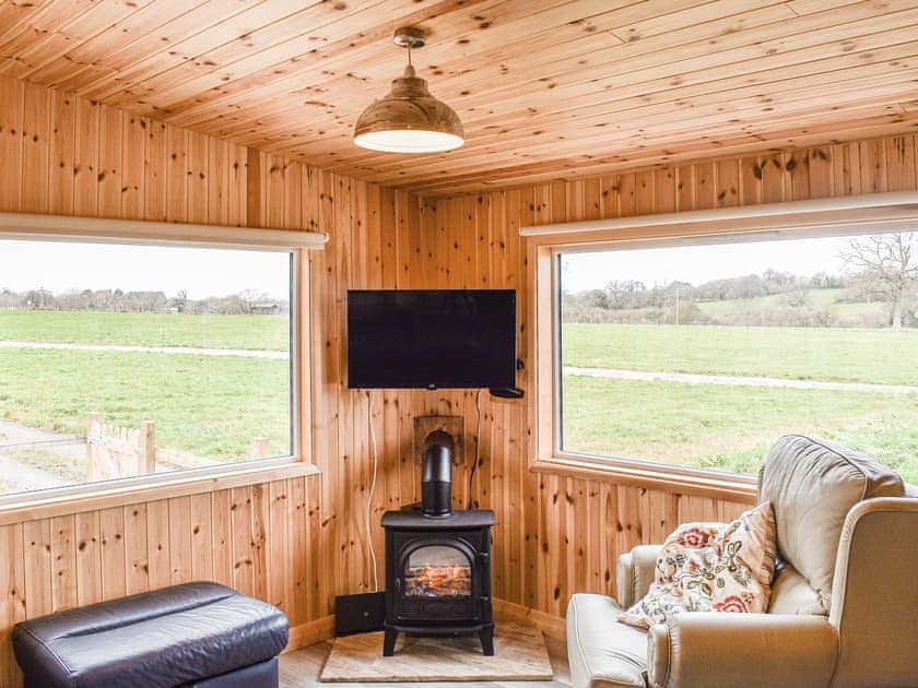 Living area | Langston Farm Chalet, Okeford Fitzpaine, near Blandford Forum