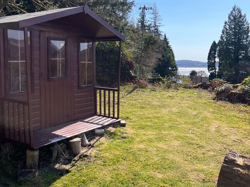 Garden | The Holly Trees- The Holly Tree Cottage - The Holly Trees, Kilmun, near Dunoon