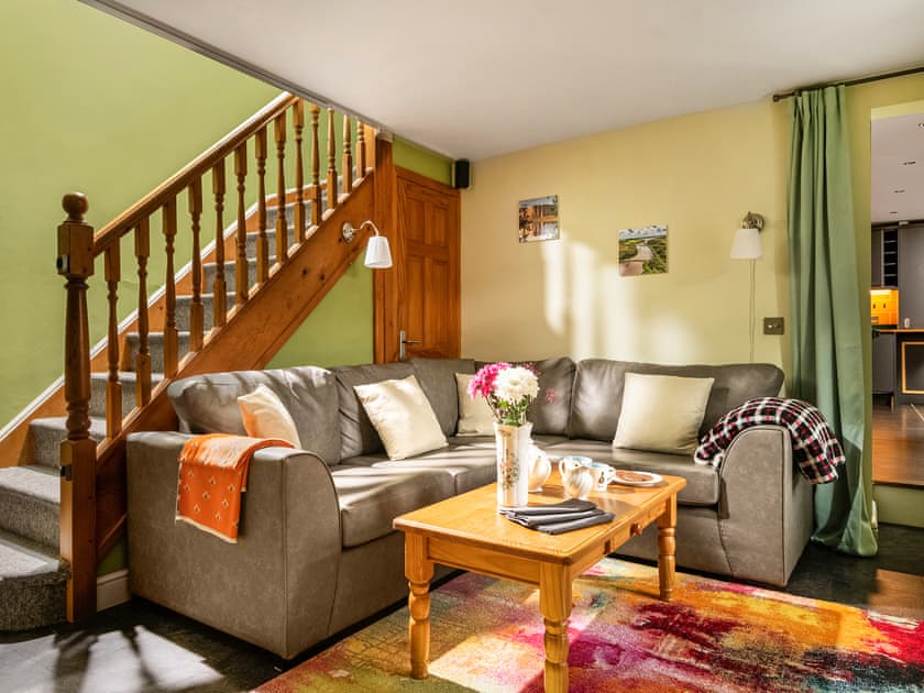 Living area | The Barn - Sleekstone Holiday Barns, Honeyborough