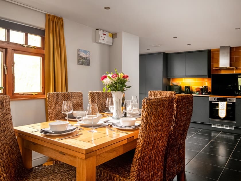 Dining Area | The Barn - Sleekstone Holiday Barns, Honeyborough