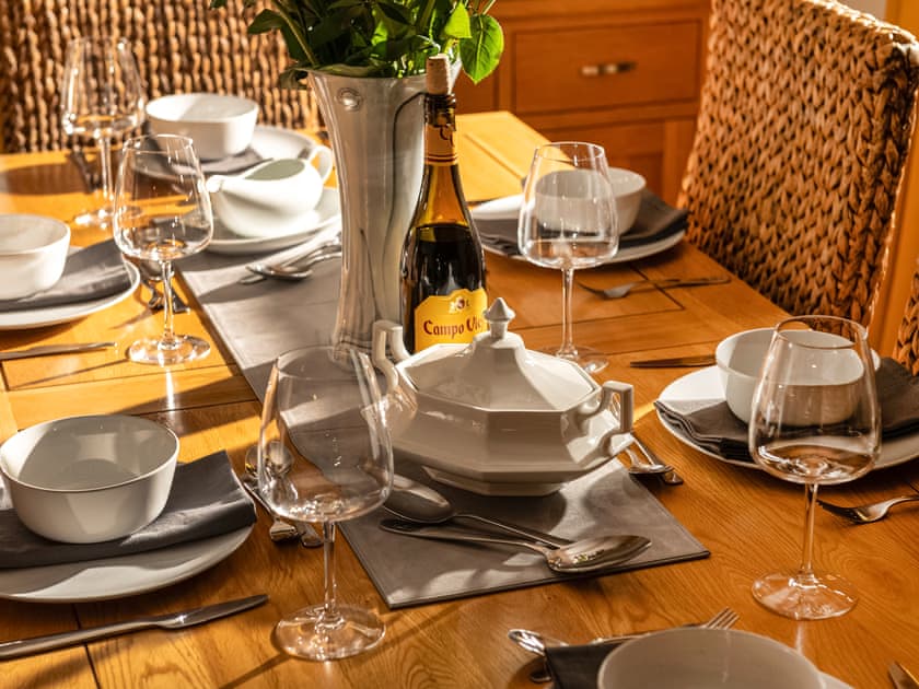 Dining Area | The Barn - Sleekstone Holiday Barns, Honeyborough
