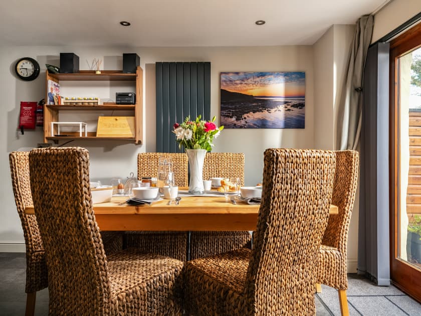 Dining Area | Coach House - Sleekstone Holiday Barns, Honeyborough