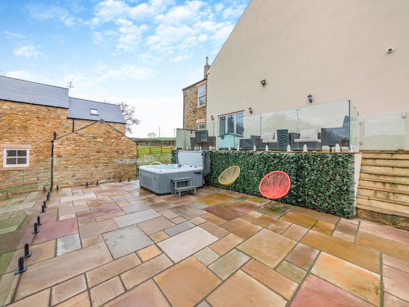 Patio | Binchester Crag Farm, Bishop Auckland