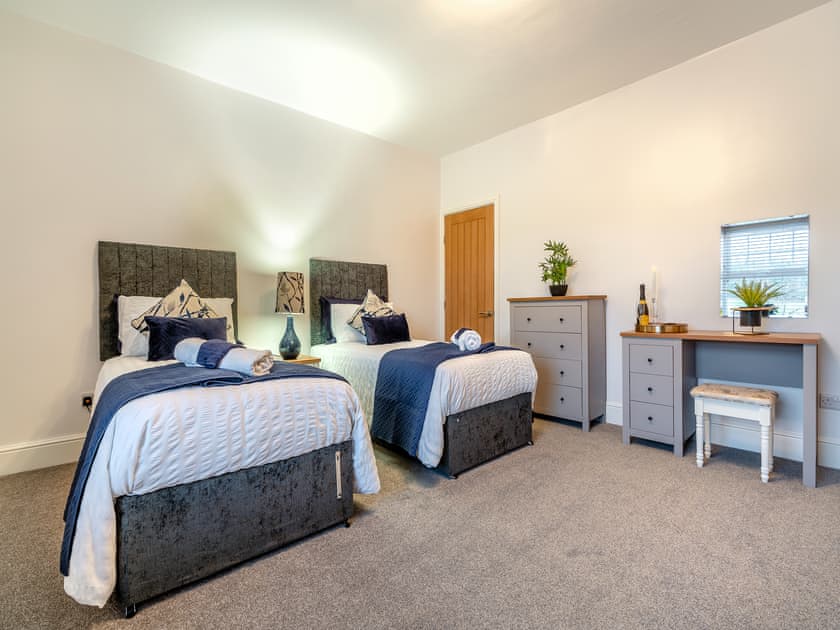 Twin bedroom | Appletree Cottage, Cornsay Colliery, Lanchester, Durham