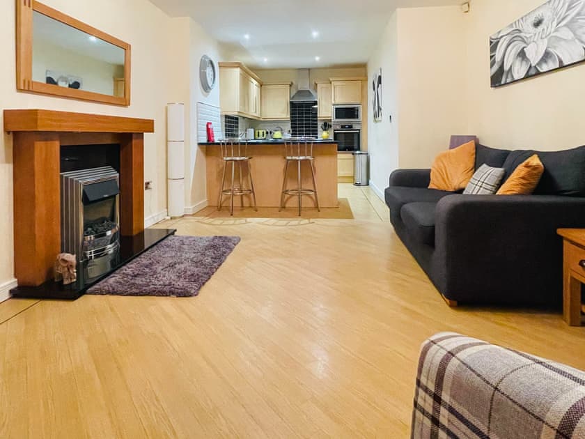 Living room | Royal Sands Apartment, Scarborough