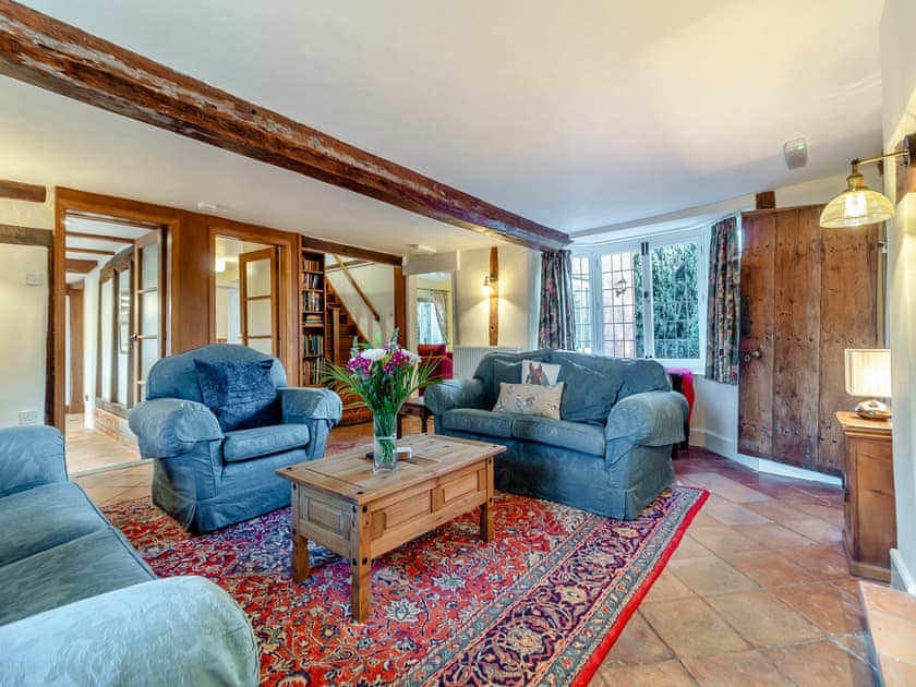 Living room | The Farmhouse - Wash Farm Barns, Banham