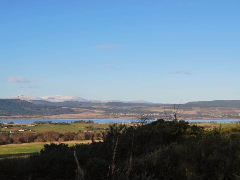 View from the lodge | Rowan Lodge, Culbokie, near Dingwall