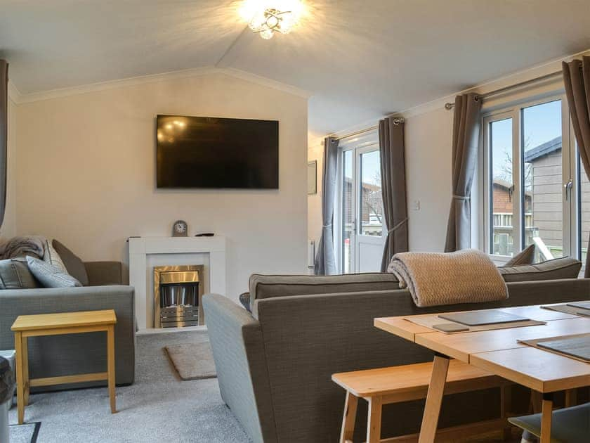 Living area | Harwood Lodge, Wilberfoss