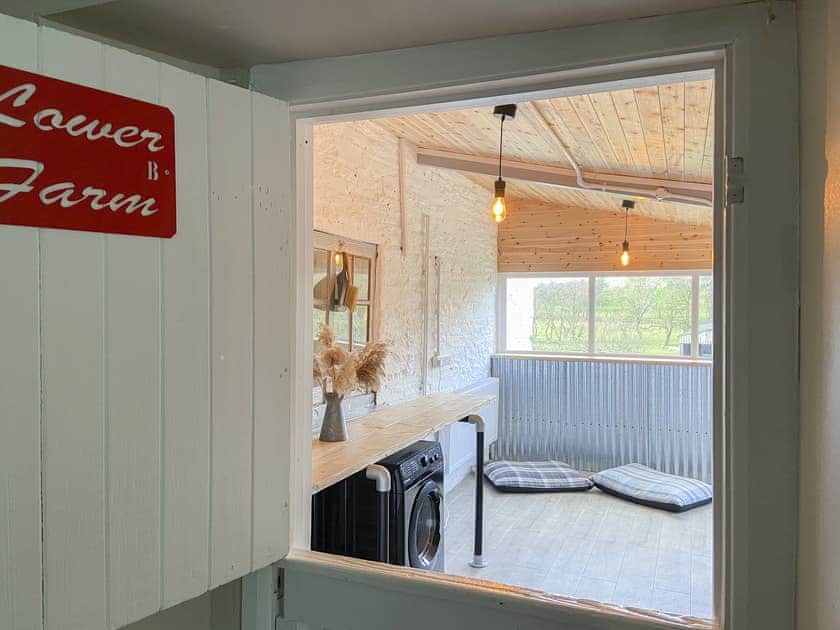 Boot room leading to kitchen | Lower Farm, Lower Farm 