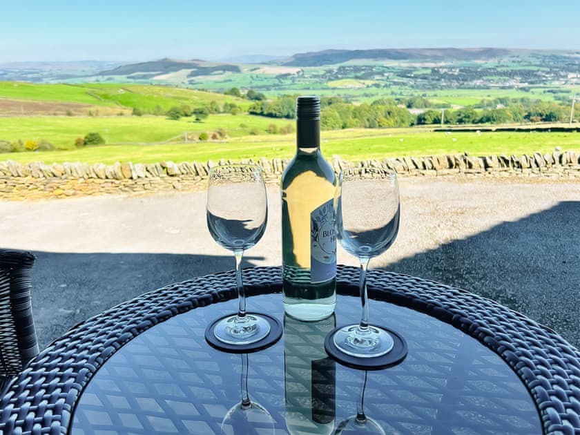 Sitting-out-area | Baxter Barn, Carleton, near Skipton