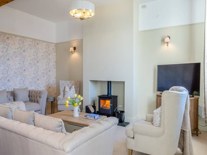 Living area | Garden Cottage - Cheshire Barns, Antrobus, near Northwich