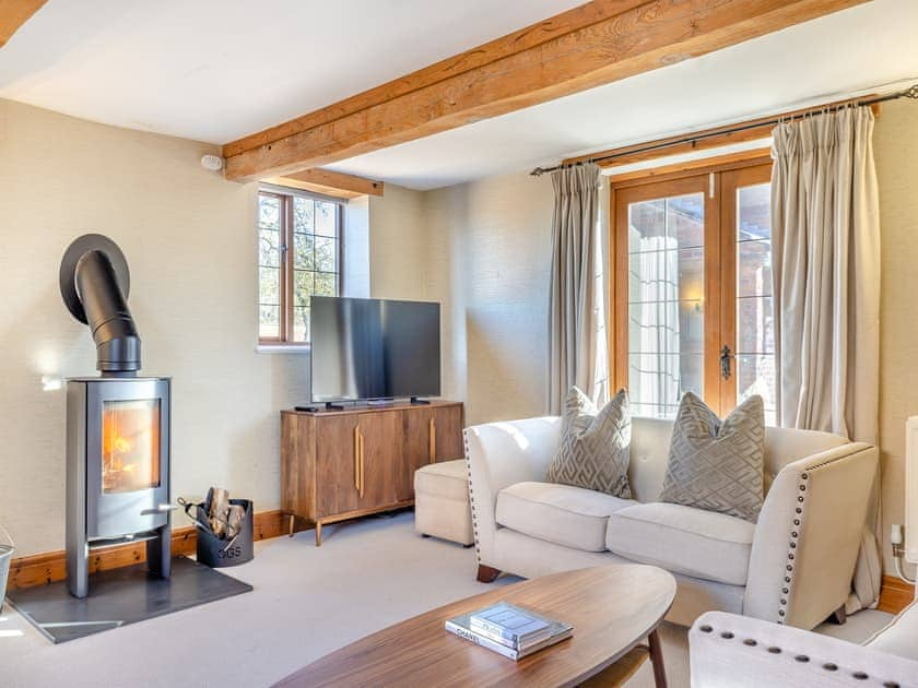 Living room | Eaton Barn - Cheshire Barns, Antrobus, near Northwich