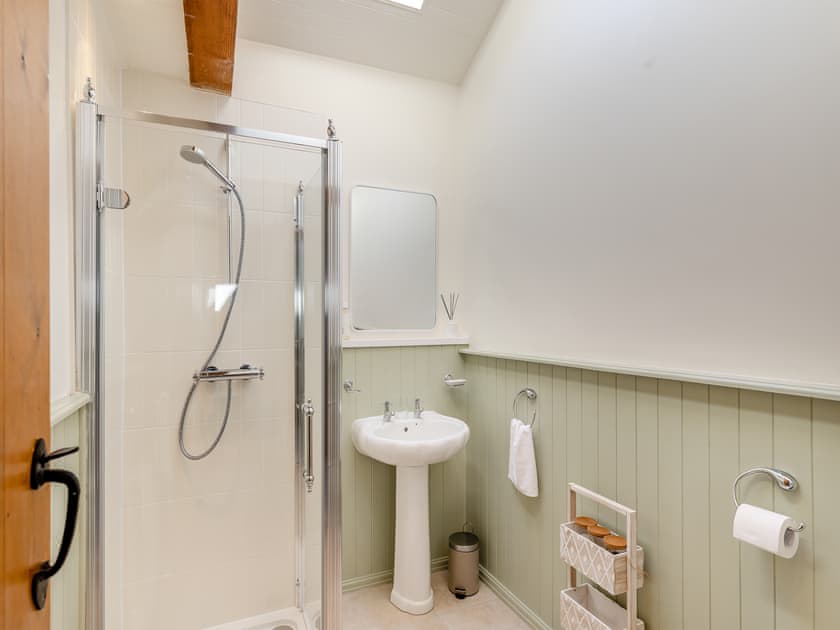 Bathroom | Eaton Barn - Cheshire Barns, Antrobus, near Northwich