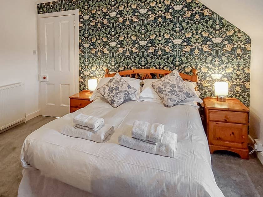 Romantic and inviting double bedroom | Culquhasen, Newton Stewart, near Stranraer
