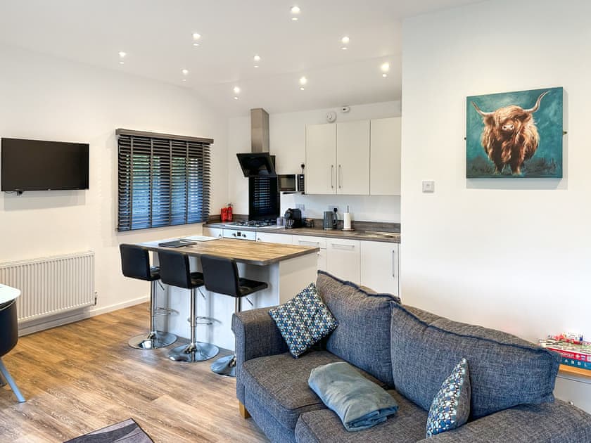 Open plan living space | Kestrel Lodge, Little Witley, near Worcester