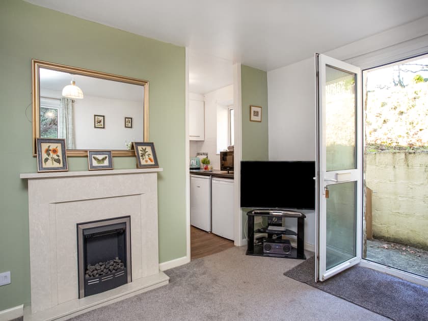 Living area | The Barn - Higher Trewithen Holiday Cottages, Sithians, near Falmouth