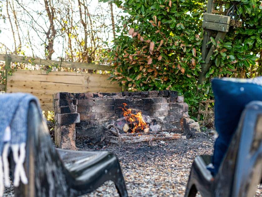 Outdoor area | The Pines - Wick Properties, Wick