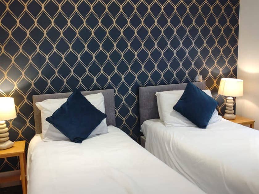 Twin bedroom | Llwyn Du, Abersoch, near Pwllheli