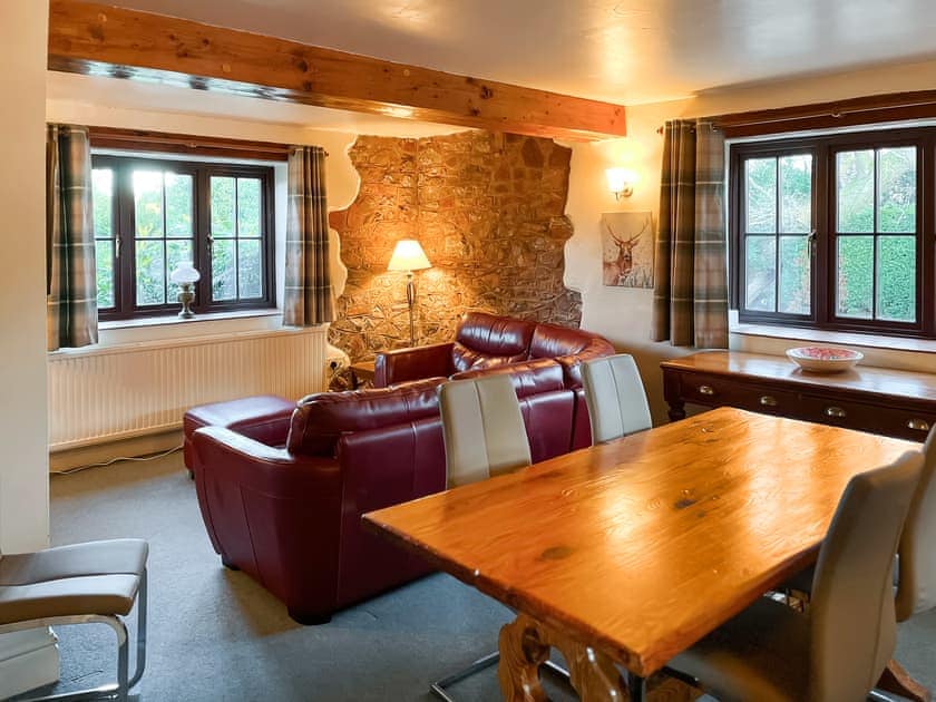 Living room/dining room | Coach House - Periton Park Court, Minehead