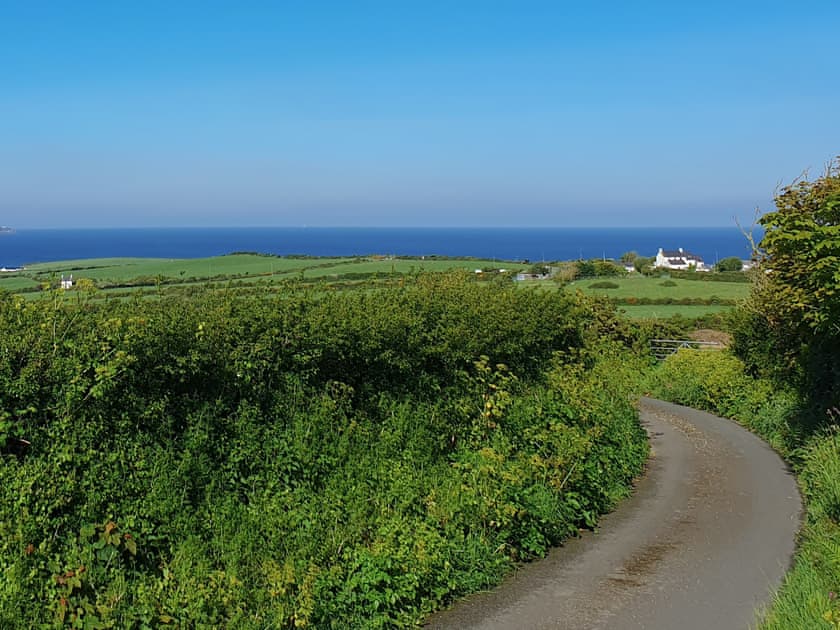 Outstanding view form the double bedroom | Hen Ysgol, Llanfaethlu, Anglesey