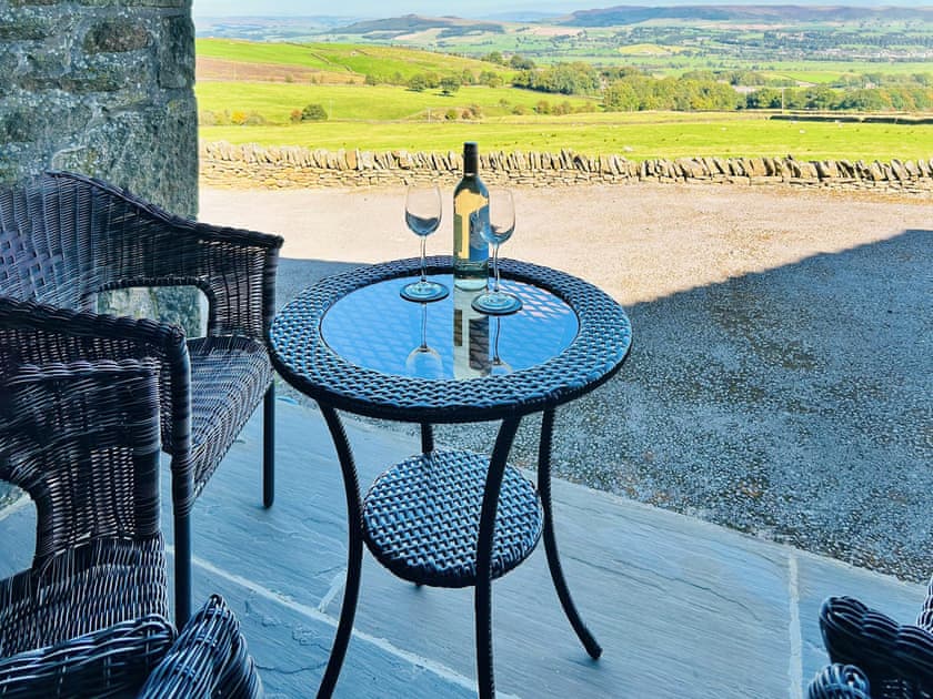 Sitting-out-area | Baxter Barn, Carleton, near Skipton