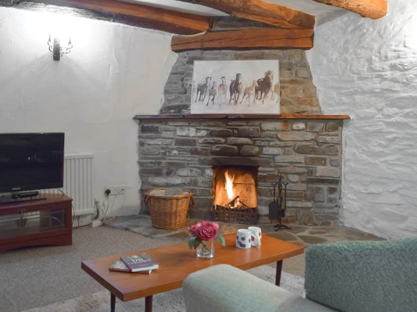 Living room/dining room | Ty Ceffylau - Cwmiar Holiday Cottages, Llanllwni