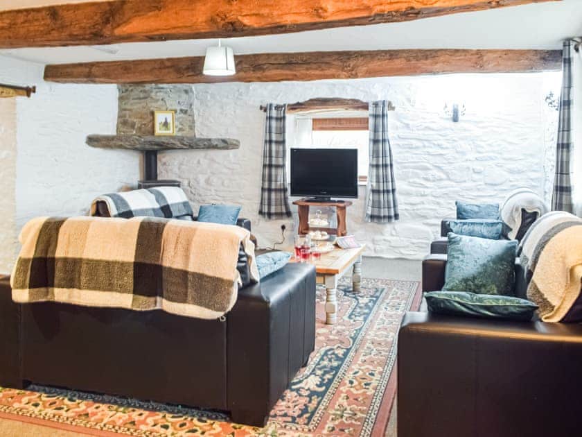 Living area | Y Beudy - Cwmiar Holiday Cottages, Llanllwni