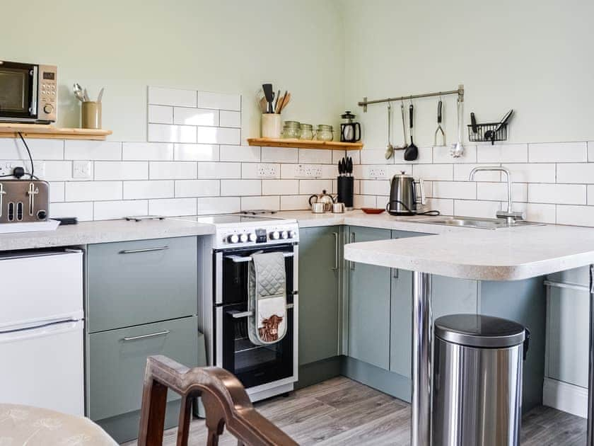 Kitchen area | The Byre - Larroch, Larroch, near Whithorn