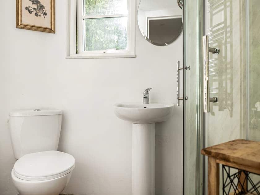 Bathroom | Honeycombe Treehouse - The Vineyard, Blandford Forum